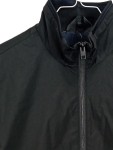 Vorschaubild 3 von Übergangsjacke Herren Gr. 50/M Schwarz Polyester Logo-Print Casual