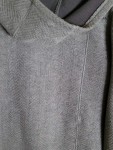 Vorschaubild 4 von Fleecejacke Damen Grau Gr. 42/XL Polyacryl Meliert Casual Langarm Kapuze