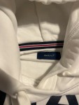 Vorschaubild 4 von Kapuzenpullover Herren Gr. 50/M Weiß Baumwolle Logo-Print Casual Langarm