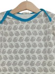 Vorschaubild 2 von Baby Langarmshirt Vogelmuster Gr. 74/80 Grau Baumwolle