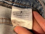 Vorschaubild 5 von Jeans Straight Leg Damen Gr. 42 Blau Baumwolle Uni Casual 46 cm L29