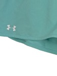 Vorschaubild 2 von Sportshorts Damen Türkis Gr. 40/L Polyester Uni Sportlich Logo