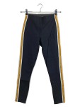 Vorschaubild 2 von Damen Leggings Seitenstreifen Schwarz Gelb Weiß XS 32