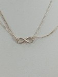 Vorschaubild 2 von Infinity Halskette Sterlingsilber 925 Damen 40cm