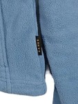 Vorschaubild 4 von Fleecejacke Damen Gr. 34/XS Blau Polyester Uni Outdoor Langarm