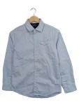 Vorschaubild 1 von Freizeithemd Kinder Gr. 152 Blau Baumwolle Uni Casual Langarm 43 cm