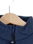 Vorschaubild 4 von Fleecejacke Kinder Blau Gr. 140 Polyester Logo-Print Outdoor