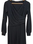 Vorschaubild 2 von London Damen Jumpsuit Gr. 36/S Schwarz Elegant Wickeloptik