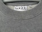 Vorschaubild 3 von Damen Sweatshirt Gr. S Grau Stickerei Baumwolle