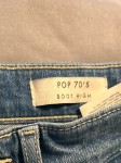 Vorschaubild 6 von POP 70'S Boot High Jeans Damen Bootcut Blau Gr. W27 L32