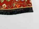 Vorschaubild 4 von Damen Minirock Gr. 42 Rot Floral Boho Fransen Baumwolle