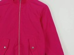 Vorschaubild 3 von Bomberjacke Kinder Pink Gr. 146 Baumwolle Uni Casual Freizeit