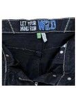 Vorschaubild 4 von CECIL Damen High Waist Jeans W25 Leopard Muster Schwarz Skinny Denim