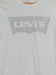 Vorschaubild 2 von Damen T-Shirt Logo Print Weiß Grau Gr. XS 34 Basic
