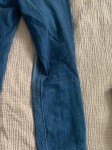 Vorschaubild 4 von Slim Fit Damen Gr. W27/36/S Blau Baumwolle Uni Casual Alltag