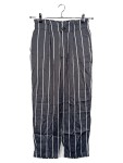 Vorschaubild 1 von Paperbag Anzughose Damen Grau Gestreift Gr. 38 Business Elegant
