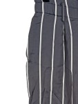 Vorschaubild 3 von Paperbag Anzughose Damen Grau Gestreift Gr. 38 Business Elegant