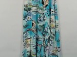 Vorschaubild 3 von Sommerkleid Damen Türkis Gr. 36/S Viskose Elasthan Florales Muster