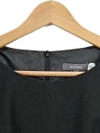 Vorschaubild 2 von Etuikleid Business Damen Bleistiftkleid Uni Schwarz Gr. 40 L