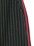 Vorschaubild 3 von A-Linienrock Gr. 36 S Gestreift Schwarz Midirock Sportlich