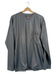 Vorschaubild 1 von Langarmshirt Herren Grau Gr. 50/M Polyester Uni Praktisch Arbeit Logo