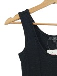 Vorschaubild 2 von Damen Merino Wolle Top Ärmellos Basic Schwarz Gr. 34/XS