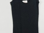 Vorschaubild 3 von Damen Merino Wolle Top Ärmellos Basic Schwarz Gr. 34/XS