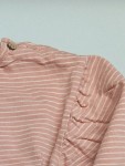 Vorschaubild 3 von Langarmshirt Kinder Gr. 92 Rosa Baumwolle Gestreift Casual