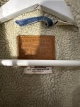 Vorschaubild 5 von Sherpa Trucker Jeansjacke Damen Blau Baumwolle Gr. 38 M