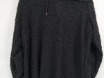 Vorschaubild 3 von Damen Kapuzenpullover Asymmetrisch Langarm Freizeit Schwarz 46