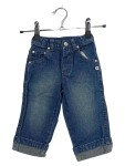 Vorschaubild 1 von Jeans Kinder Hose Blau Uni Regular Fit Gr. 74