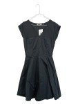 Vorschaubild 1 von Skunkfunk Abendkleid Damen Kurzarm Midikleid Elegant Schwarz Gr. 36