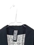 Vorschaubild 2 von Blazer Damen Gr. 42/XL Schwarz Polyester Uni Elegant Langarm Business