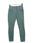 Vorschaubild 1 von Damen Skinny Jeans High Waist Gr. 42 Grün Stretch