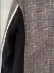 Vorschaubild 6 von Blazer Damen Kariert Grau Business Jacke Gr. 40 L