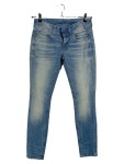 Vorschaubild 1 von Ripped Jeans Damen Gr. W27/36/S Blau Baumwolle Uni Casual 79 cm L30