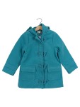 Vorschaubild 1 von BPC Bonprix Fleecejacke Mädchen Türkis Kapuze Gr. 110