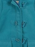 Vorschaubild 3 von BPC Bonprix Fleecejacke Mädchen Türkis Kapuze Gr. 110