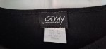 Vorschaubild 5 von Damen Pullover 3/4 Arm Schriftzug Stickerei Schwarz 48