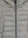 Vorschaubild 3 von Damen Steppjacke Grau Gr. 42 Kapuze Leicht Casual Alltag