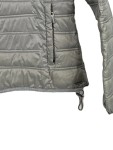 Vorschaubild 4 von Damen Steppjacke Grau Gr. 42 Kapuze Leicht Casual Alltag