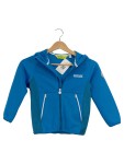 Vorschaubild 1 von Kinder Fleecejacke Kapuze Blau Gr. 116 Outdoor Herbst Winter