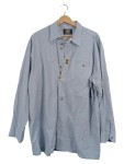 Vorschaubild 1 von OS-Trachten Trachtenhemd Herren Gr. 43/44 Blau Baumwolle Langarm