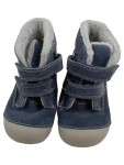 Vorschaubild 1 von Lauflernschuhe Gr. 22 Wildleder gefüttert blau Klettverschluss