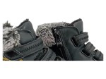 Vorschaubild 3 von Schneestiefel Kinder Gr. 32 Schwarz Kunstleder Casual Alltag Logo-Print