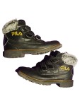 Vorschaubild 6 von Schneestiefel Kinder Gr. 32 Schwarz Kunstleder Casual Alltag Logo-Print