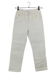Vorschaubild 1 von High Waist Jeans Damen W27 Beige Ankle Straight Fit