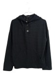 Vorschaubild 1 von Damen Pullover Strickjacke Viskose Strukturmuster Schwarz XS