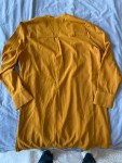 Vorschaubild 2 von Damen Bluse Langarm Elegant Business Viskose Orange Gr. 42 XL