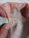 Vorschaubild 4 von Damen Bluse Blumenmuster Vintage 3XL/54 Beige Polyester